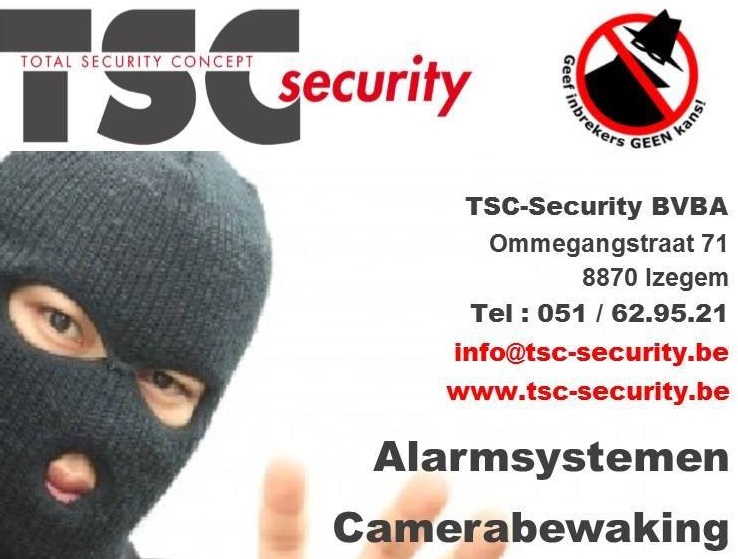 plaatsers van videofonie Desselgem TSC-Security BVBA